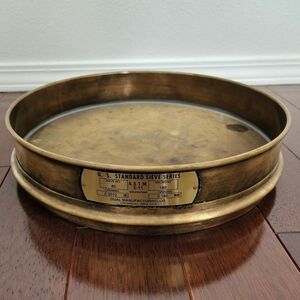 US Standard Sieve Series No. 80 180 Microns 12" Dual Manufactoring Co.